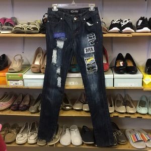 Dereon 3/4 skinny jeans
